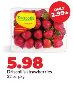 Hy-Vee Driscoll's strawberries offer