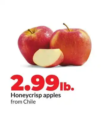 Hy-Vee Honeycrisp apples offer