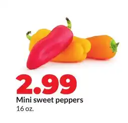 Hy-Vee Mini sweet peppers offer