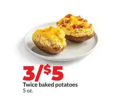 Hy-Vee Twice baked potatoes offer