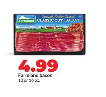 Hy-Vee Farmland bacon offer