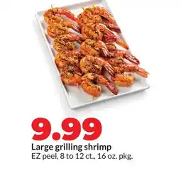 Hy-Vee Large grilling shrimp offer