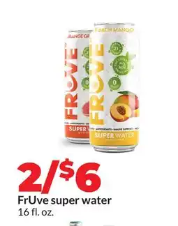 Hy-Vee FrUve super water offer