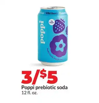 Hy-Vee Poppi prebiotic soda offer