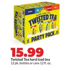 Hy-Vee Twisted Tea hard iced tea offer