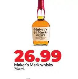 Hy-Vee Maker's Mark whisky offer