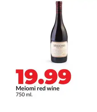 Hy-Vee Meiomi red wine offer