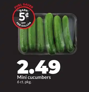 Hy-Vee Mini cucumbers offer