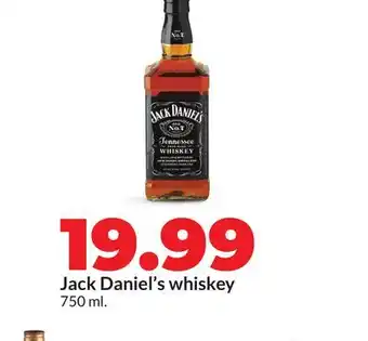 Hy-Vee Jack Daniel's whiskey offer