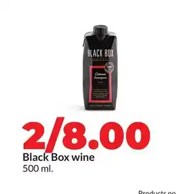 Hy-Vee Black Box wine offer