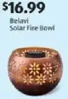 Aldi Belavi solar fire bowl offer
