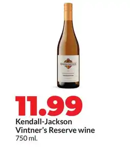Hy-Vee Kendall-Jackson Vintner's Reserve wine offer