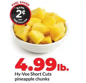 Hy-Vee Hy-Vee Short Cuts pineapple chunks offer