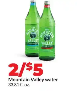 Hy-Vee Mountain Valley water offer