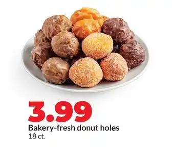 Hy-Vee Bakery-fresh donut holes offer