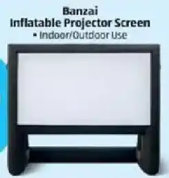 Aldi Banzai inflatable projector screen offer