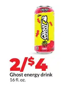 Hy-Vee Ghost energy drink offer
