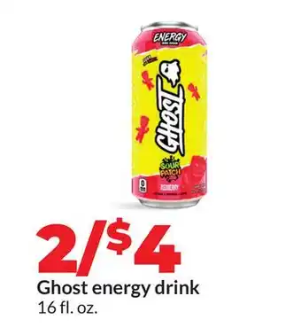 Hy-Vee Ghost energy drink offer