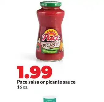 Hy-Vee Pace salsa or picante sauce offer