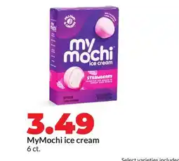 Hy-Vee MyMochi ice cream offer