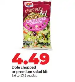 Hy-Vee Dole chopped or premium salad kit offer