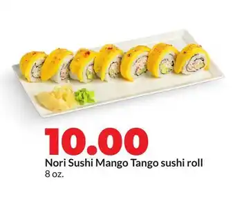 Hy-Vee Nori Sushi Mango Tango sushi roll offer