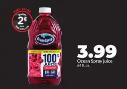 Hy-Vee Ocean Spray juice offer