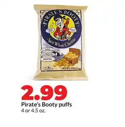 Hy-Vee Pirate's Booty puffs offer