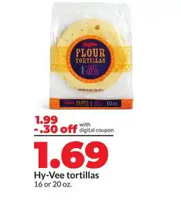Hy-Vee Hy-Vee tortillas offer