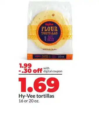 Hy-Vee Hy-Vee tortillas offer