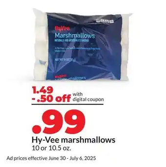 Hy-Vee Hy-Vee marshmallows offer