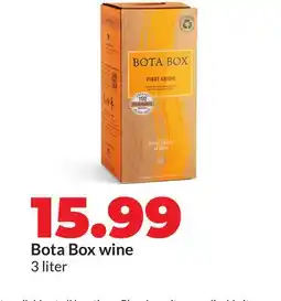 Hy-Vee Bota Box wine offer