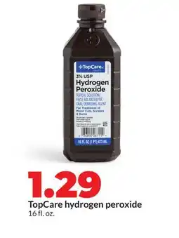 Hy-Vee TopCare hydrogen peroxide offer