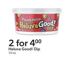 Publix Heluva good! dip offer