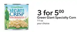 Publix Green giant specialty corn offer