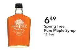 Publix Spring Tree Pure Maple Syrup offer