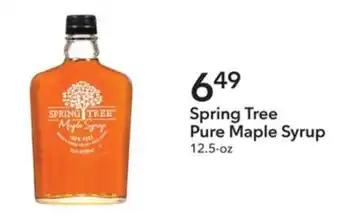 Publix Spring Tree Pure Maple Syrup offer