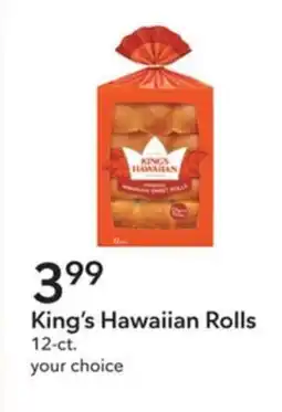 Publix King's hawaiian rolls offer