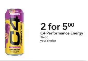 Publix C4 performance energy offer