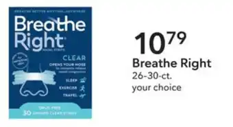 Publix Breathe right offer