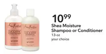 Publix Shea moisture shampoo or conditioner offer
