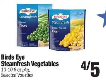 Sentry Birds eye steamfresh vegetables offer
