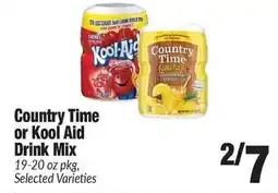 Sentry Country time or kool aid drink mix offer