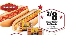 Sentry Oscar mayer beef franks offer