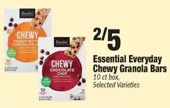 Sentry Essential everyday chewy granola bars offer