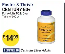 Health Mart Foster & Thrive CENTURY 50+ For Adults 50 & Over Tablets offer
