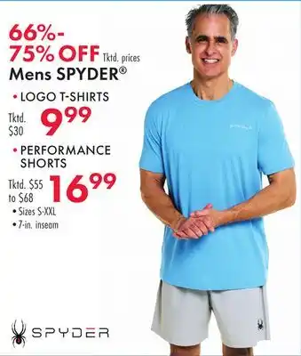 Boscov's Mens SPYDER offer