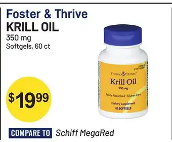 Health Mart Foster & Thrive KRILL OIL offer