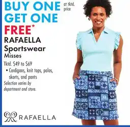 Boscov's RAFAELLA Sportswear offer