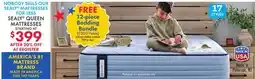 Boscov's SEALY QUEEN MATTRESSES offer